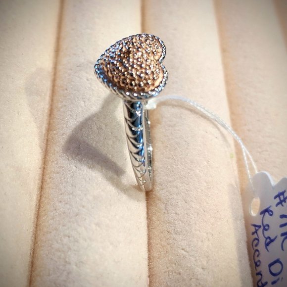 Red Diamond (IR)* Accent Ring - Picture 2 of 3